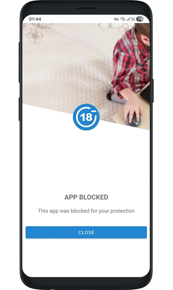  screenshot of Screen Filter feature